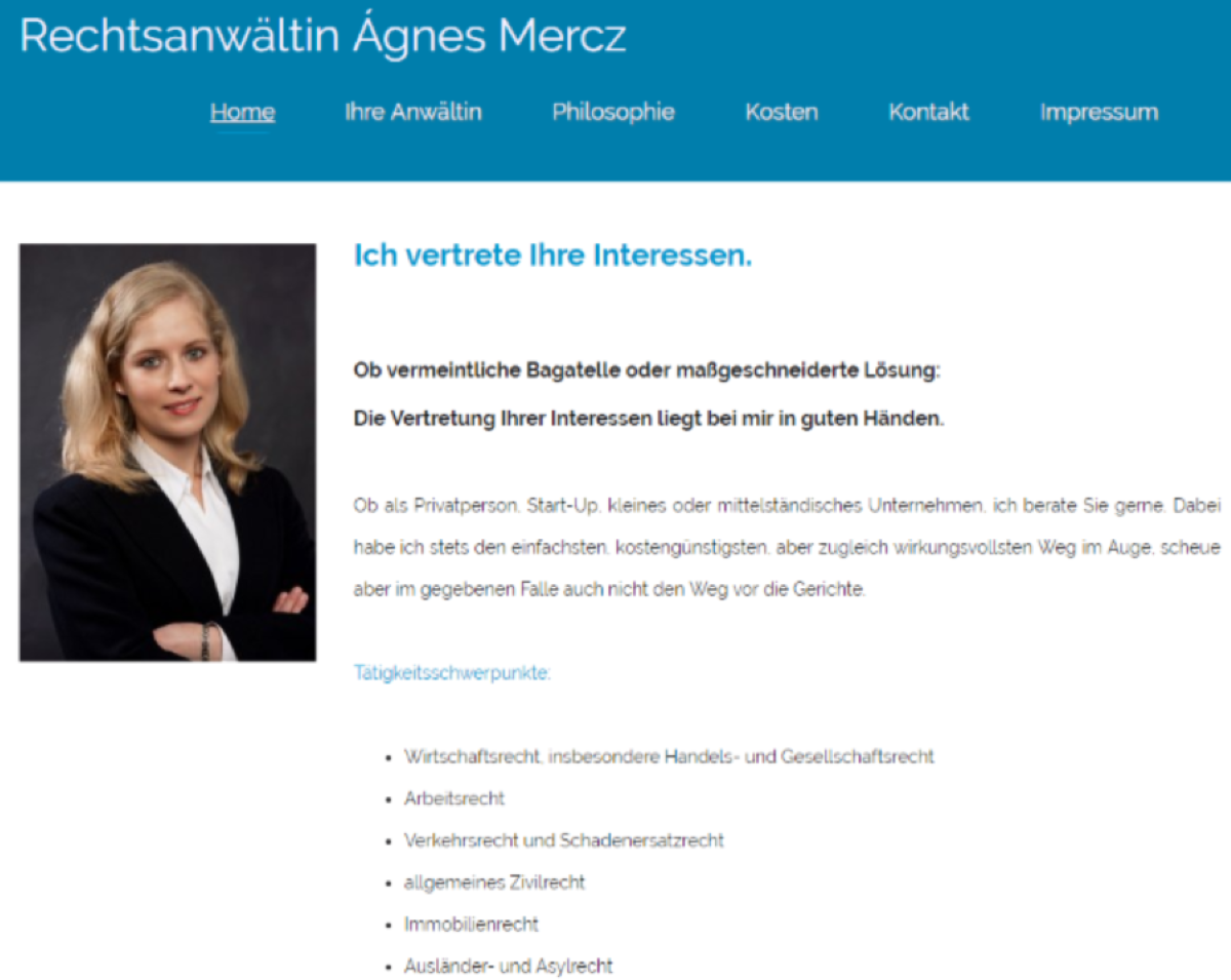 Dr Metz Ágnes ügyvéd Frankfurtban